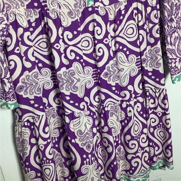 NWT Babydoll boho flowy mini dress made in Italy - Picture 7 of 11